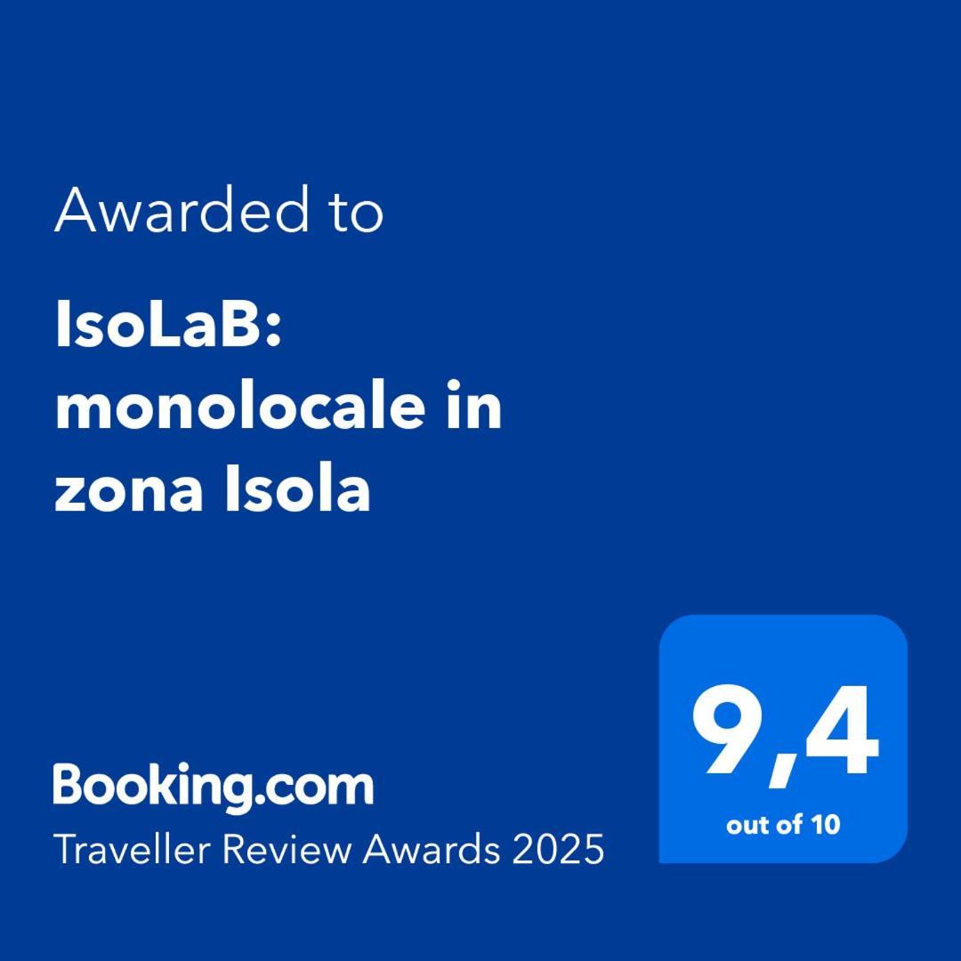 밀라노 Isolab: Monolocale In Zona Isola 아파트 외부 사진